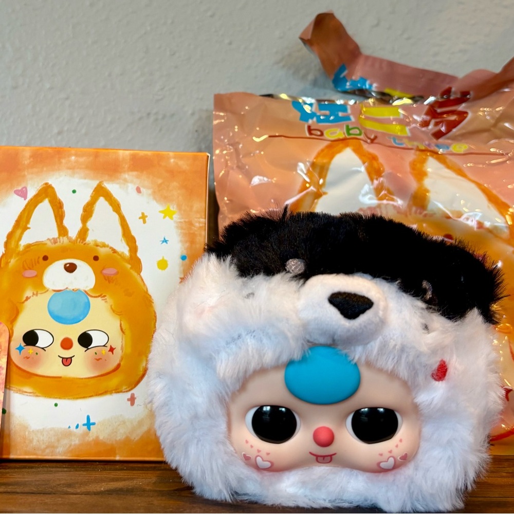 Baby Three BB3 The Original Plush Blind Box, Confirmed Panda